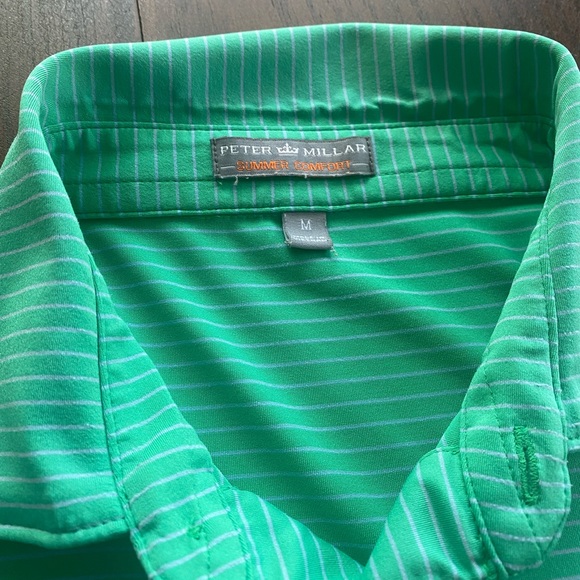 Peter Millar Summer Comfort Polo - Men’s Medium - Picture 3 of 3